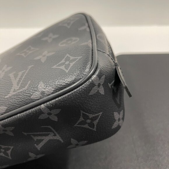 Louis Vuitton Monogram Eclipse Trousse 20 Toiletry Case Unisex (JB1004) - Picture 2 of 8